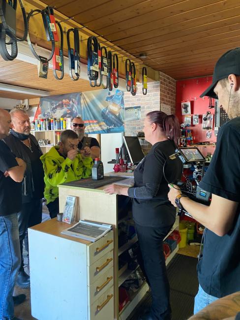 DVR Filmteam beim Stammtisch Aschau