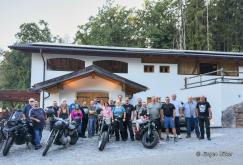Biker des BU-Stammtisch vor Ebinger Alm